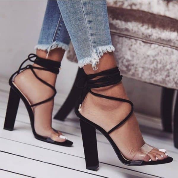 sandales en bandage – Image 2