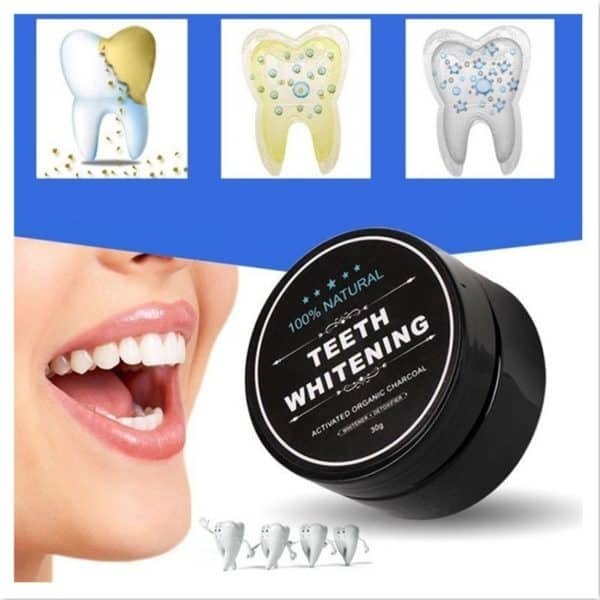 Poudre de charbon pour blanchir les dents – Image 3
