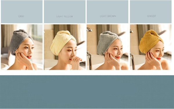 Bonnet absorbante pour cheveux secs – Image 5