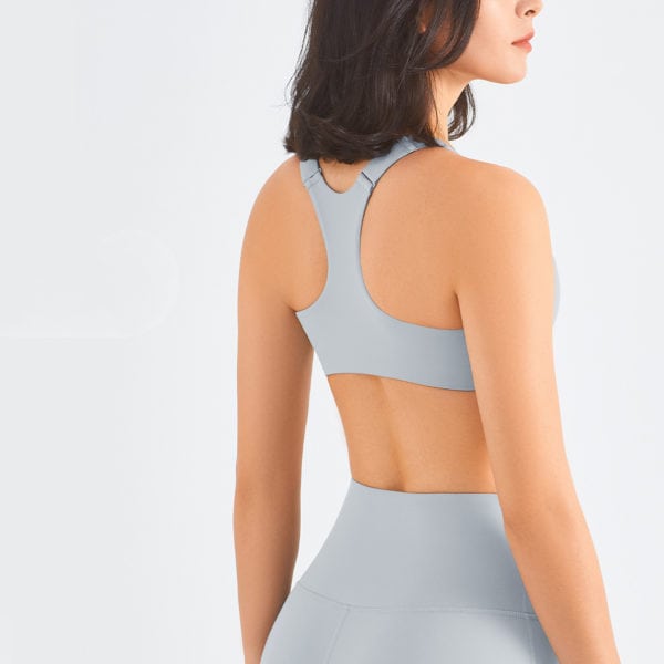 Soutien-gorge de sport à fermeture éclair – Image 2