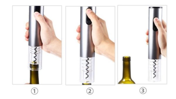Ouvre bouteille électrique pour vin rouge – Image 2
