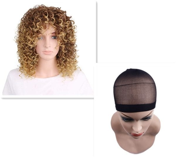 Perruque de cheveux courts et bouclés – Image 7