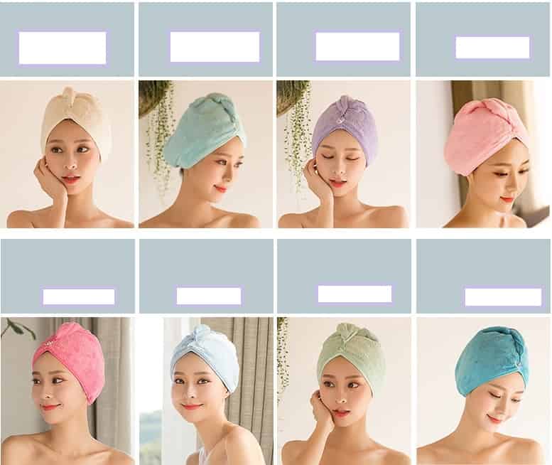 Bonnet absorbante pour cheveux secs – Image 8