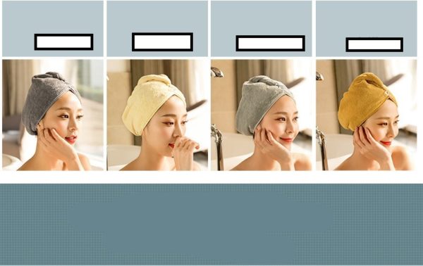 Bonnet absorbante pour cheveux secs – Image 9