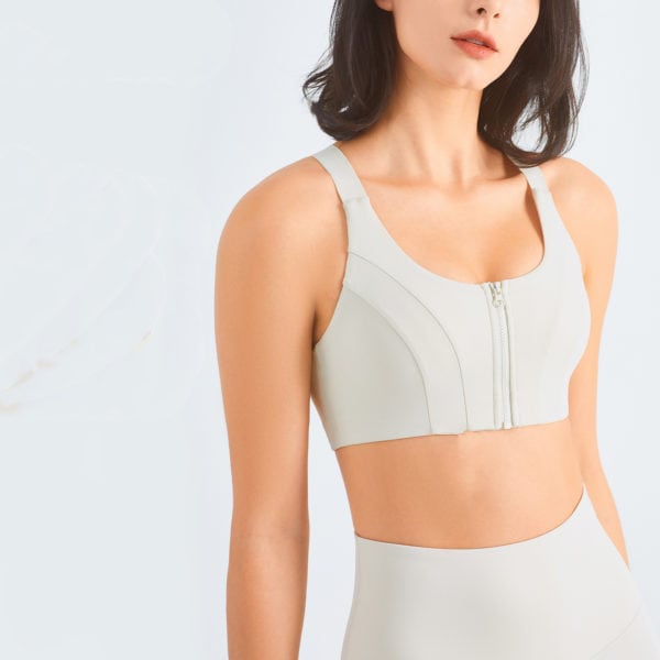 Soutien-gorge de sport à fermeture éclair – Image 6