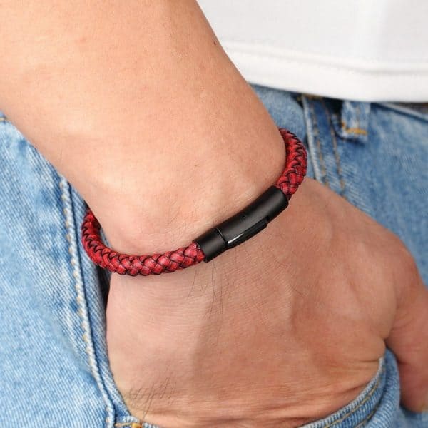 Bracelets Acier inoxydable noir – Image 3