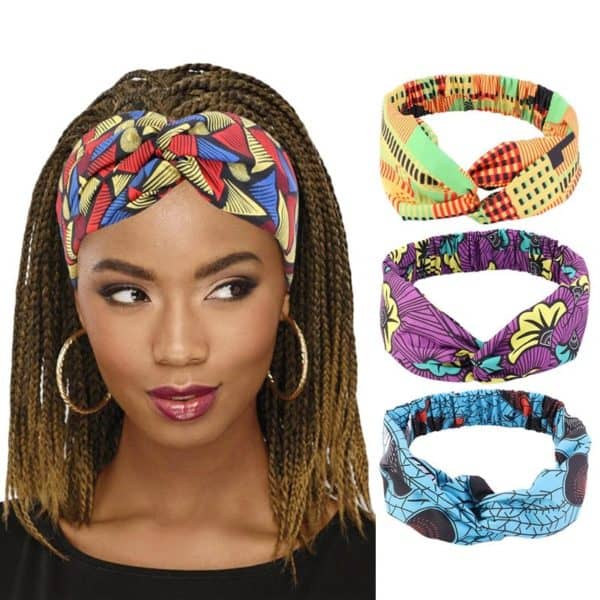 bandeau à motifs africains pour femmes