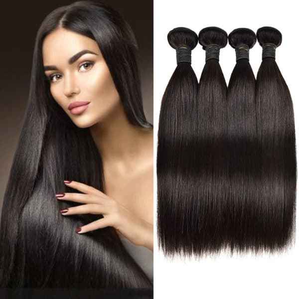   tissages de cheveux lisses