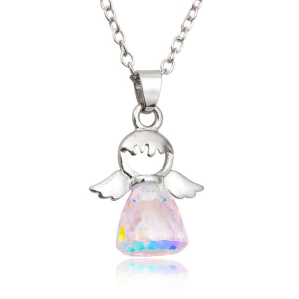 Collier pour femme Petit Ange en cristal