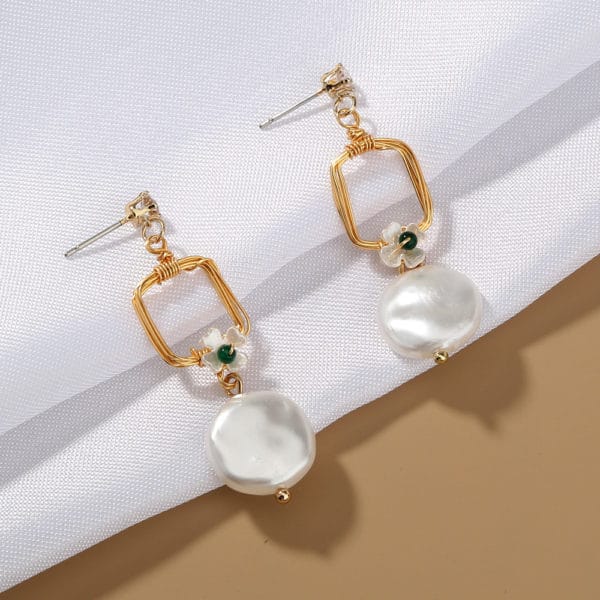 Collier à pendentifs en perles à la mode – Image 5