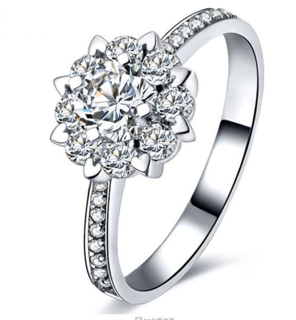 Bague de mariage en or 18K