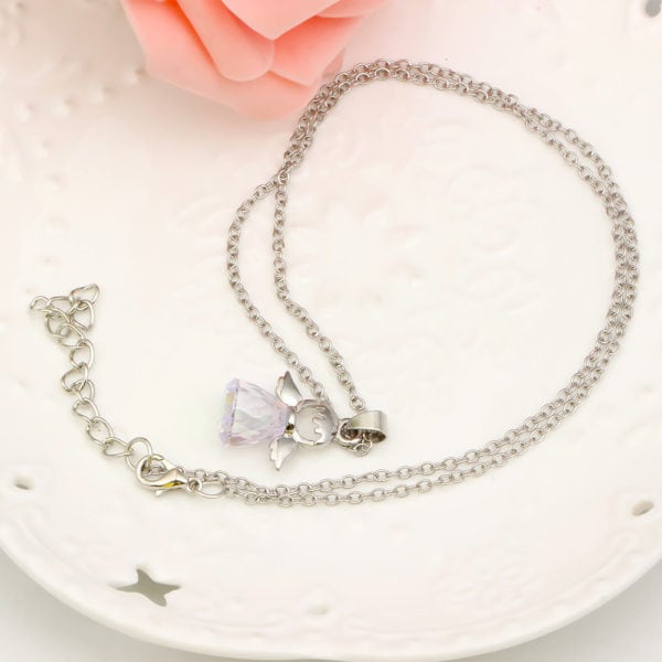Collier pour femme Petit Ange en cristal – Image 4