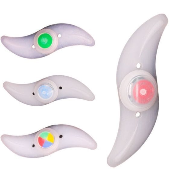 lampe à fil de vélo feuille de saule à rayons