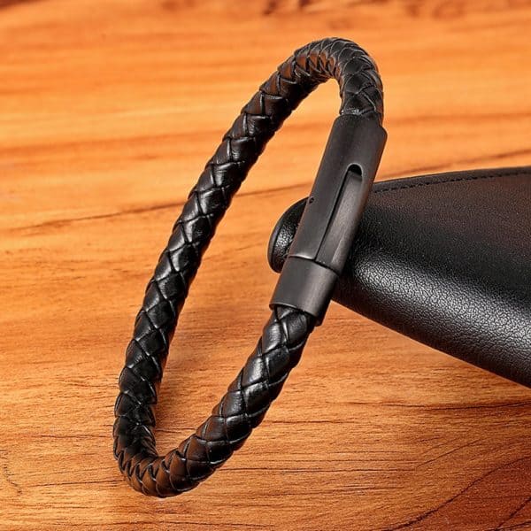 Bracelets Acier inoxydable noir – Image 4