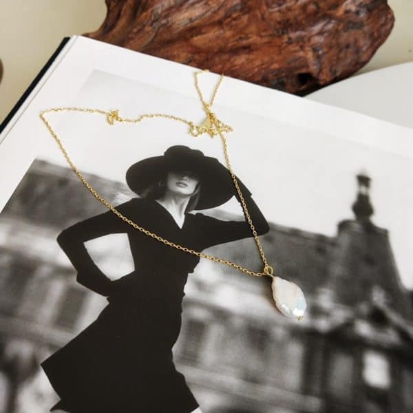 Collier à pendentifs en perles – Image 2