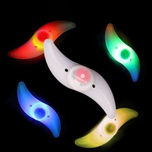lampe à fil de vélo feuille de saule à rayons