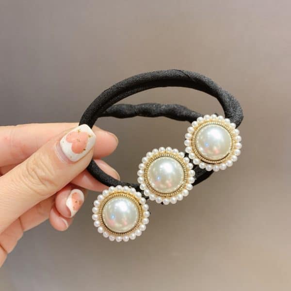 épingle avec perles en diamant pour cheveux