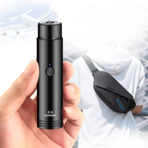 mini rasoir électrique rechargeable