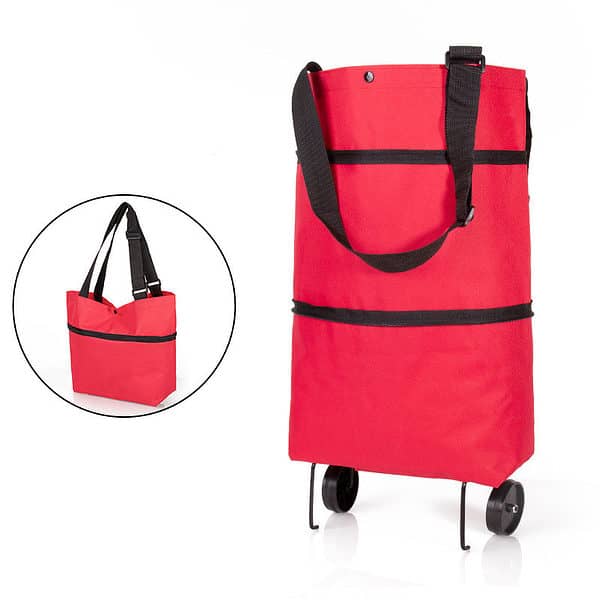 Sacs de courses réutilisables avec roues – Image 7