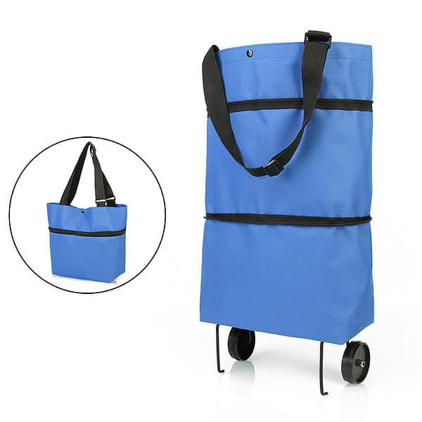 Sacs de courses réutilisables avec roues – Image 8